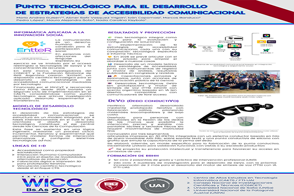 Punto Tecnológico para el Desarrollo de Estrategias de Accesibilidad Comunicacional
